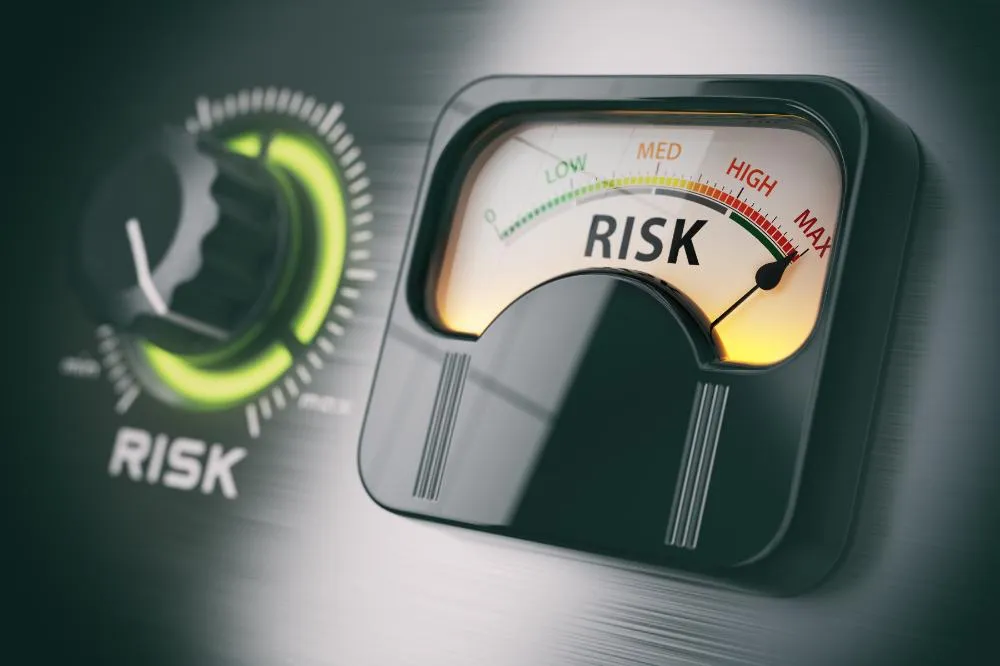 risk knob illustration